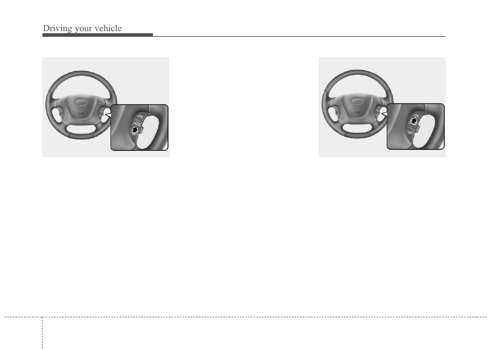 Driving your vehicle | KIA Sedona 2010 User Manual | Page 264 / 360