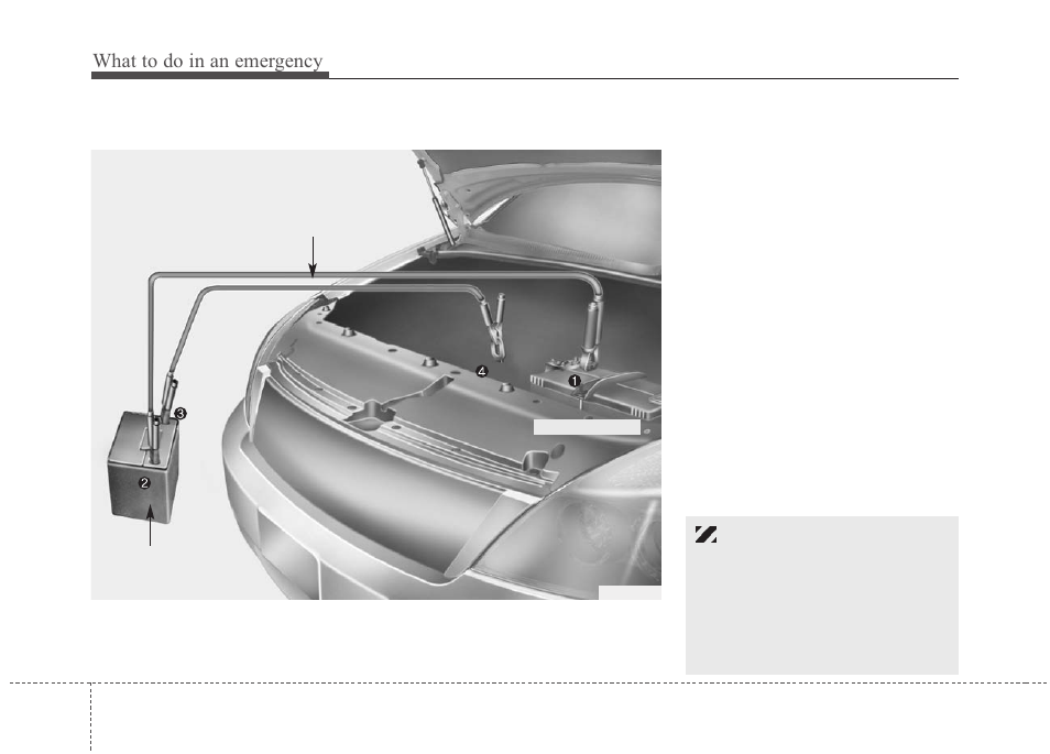 What to do in an emergency | KIA Sedona 2010 User Manual | Page 292 / 360