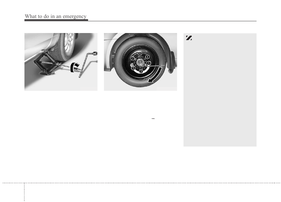 What to do in an emergency | KIA Sedona 2010 User Manual | Page 300 / 360