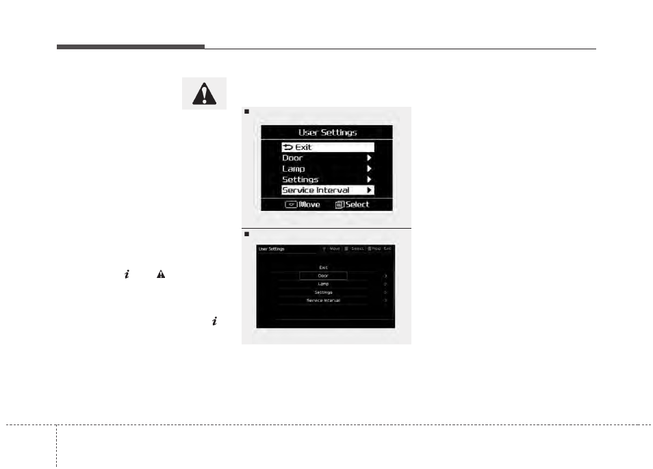 Features of your vehicle | KIA Cadenza 2014 User Manual | Page 130 / 415