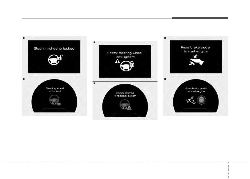 Features of your vehicle | KIA Cadenza 2014 User Manual | Page 135 / 415