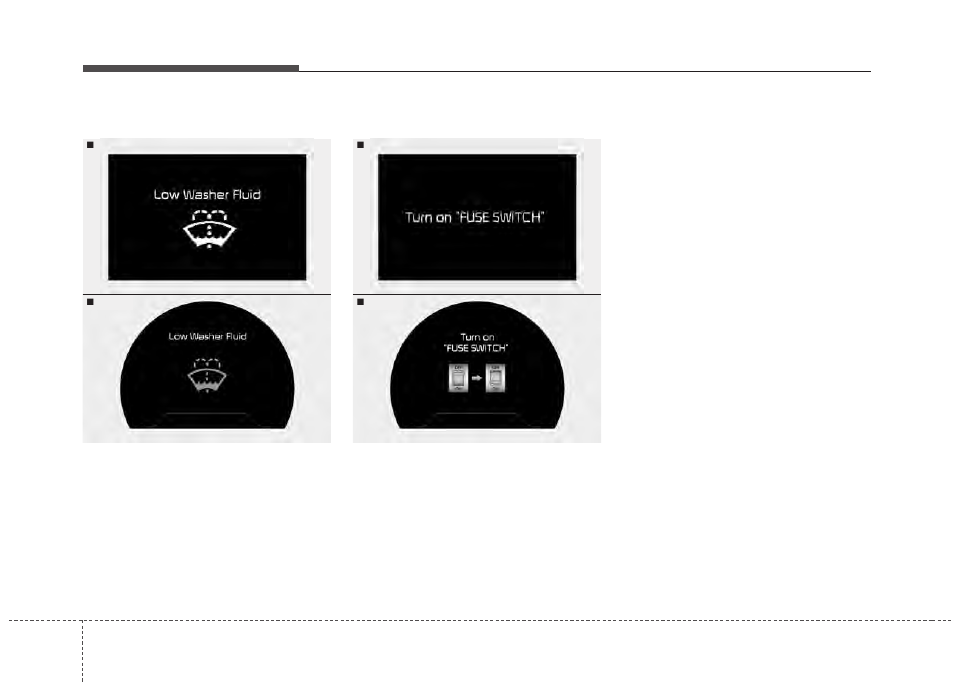 Features of your vehicle | KIA Cadenza 2014 User Manual | Page 140 / 415