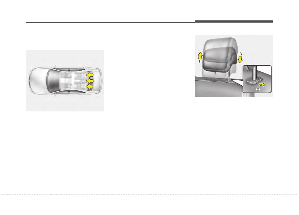 Safety features of your vehicle | KIA Cadenza 2014 User Manual | Page 25 / 415