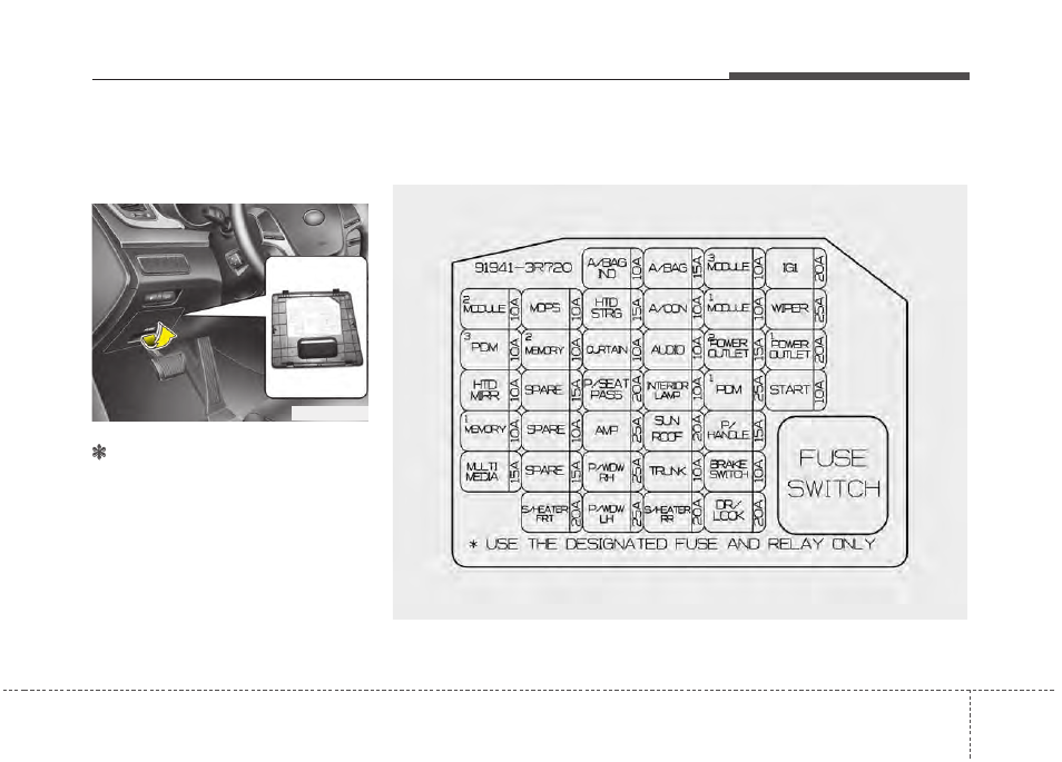 KIA Cadenza 2014 User Manual | Page 378 / 415