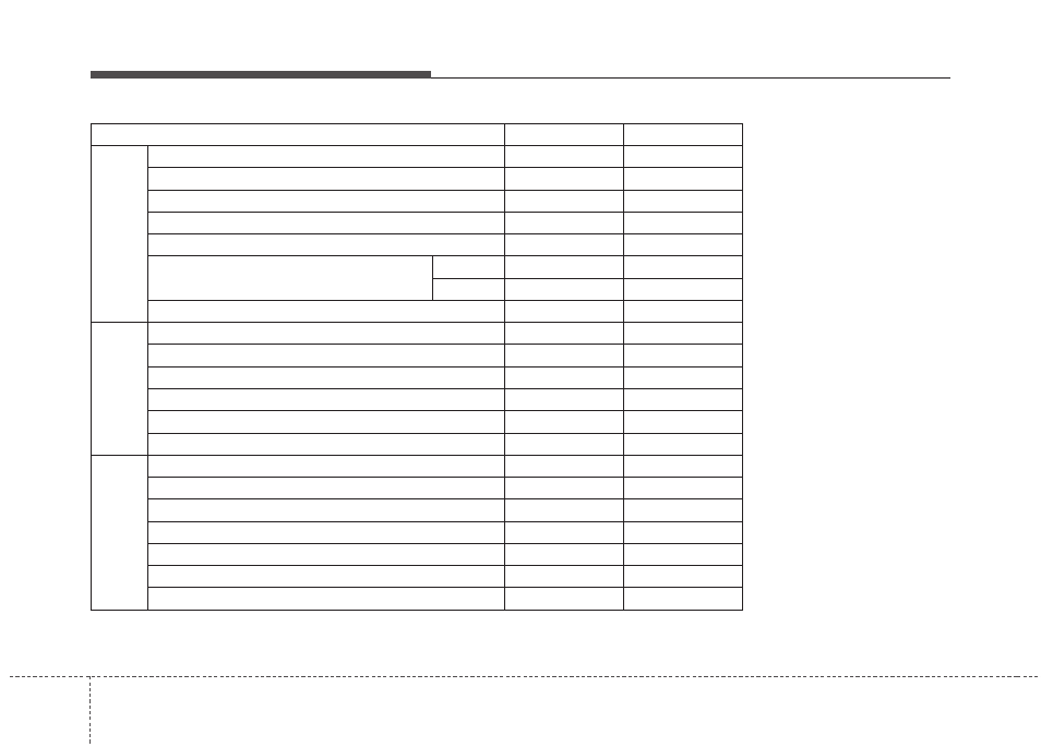 Specifications & consumer information, Bulb wattage | KIA Cadenza 2014 User Manual | Page 401 / 415