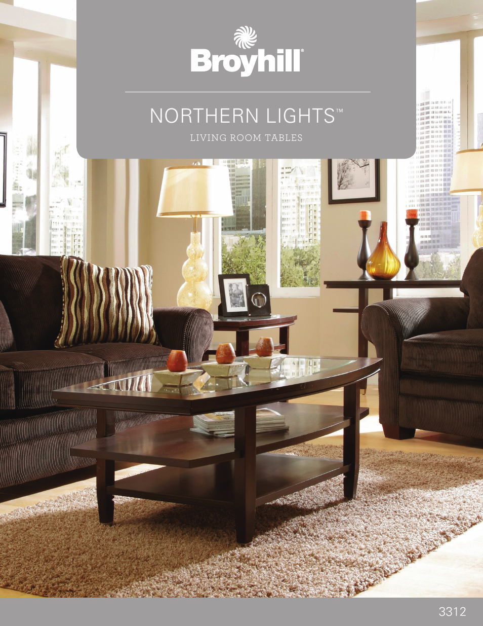 Broyhill NORTHERN LIGHTS END TABLE Product Details User Manual | 2 pages