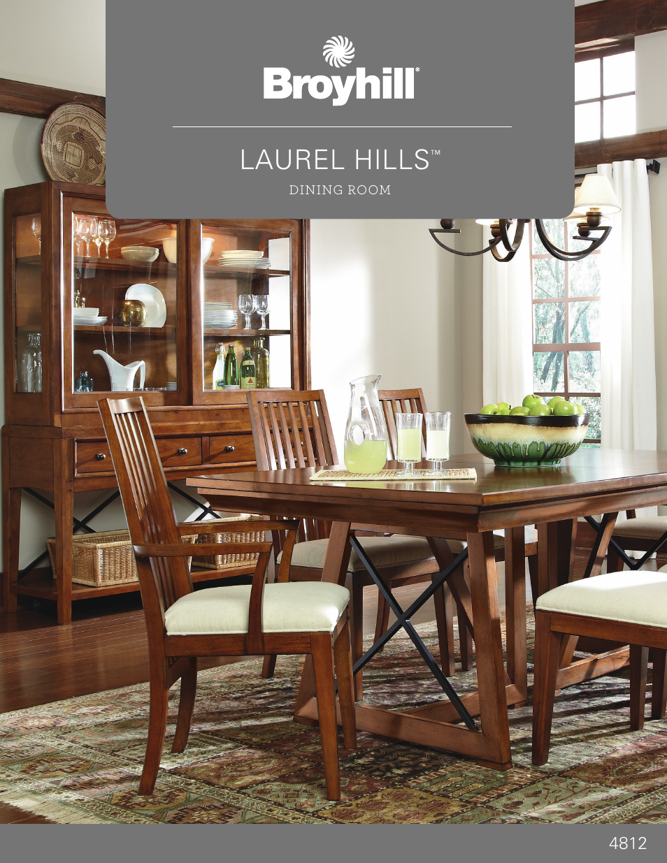 Broyhill LAUREL HILLS BUFFET Product Details User Manual | 4 pages