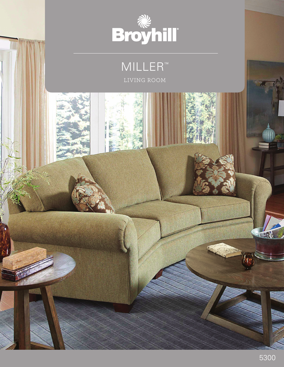 Broyhill MILLER OTTOMAN Product Details User Manual | 2 pages