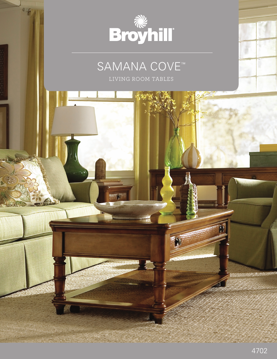 Broyhill SAMANA COVE END TABLE Product Details User Manual | 2 pages