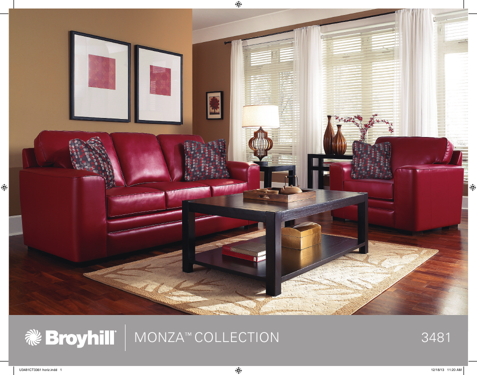 Broyhill MONZA OTTOMAN Product Details User Manual | 2 pages