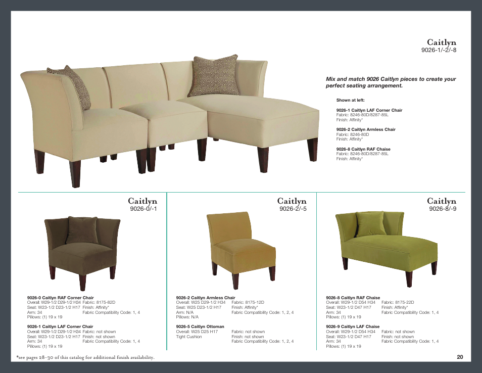 Caitlyn | Broyhill BRIDGET SQUARE COCKTAIL OTTOMAN Product Details User Manual | Page 21 / 32