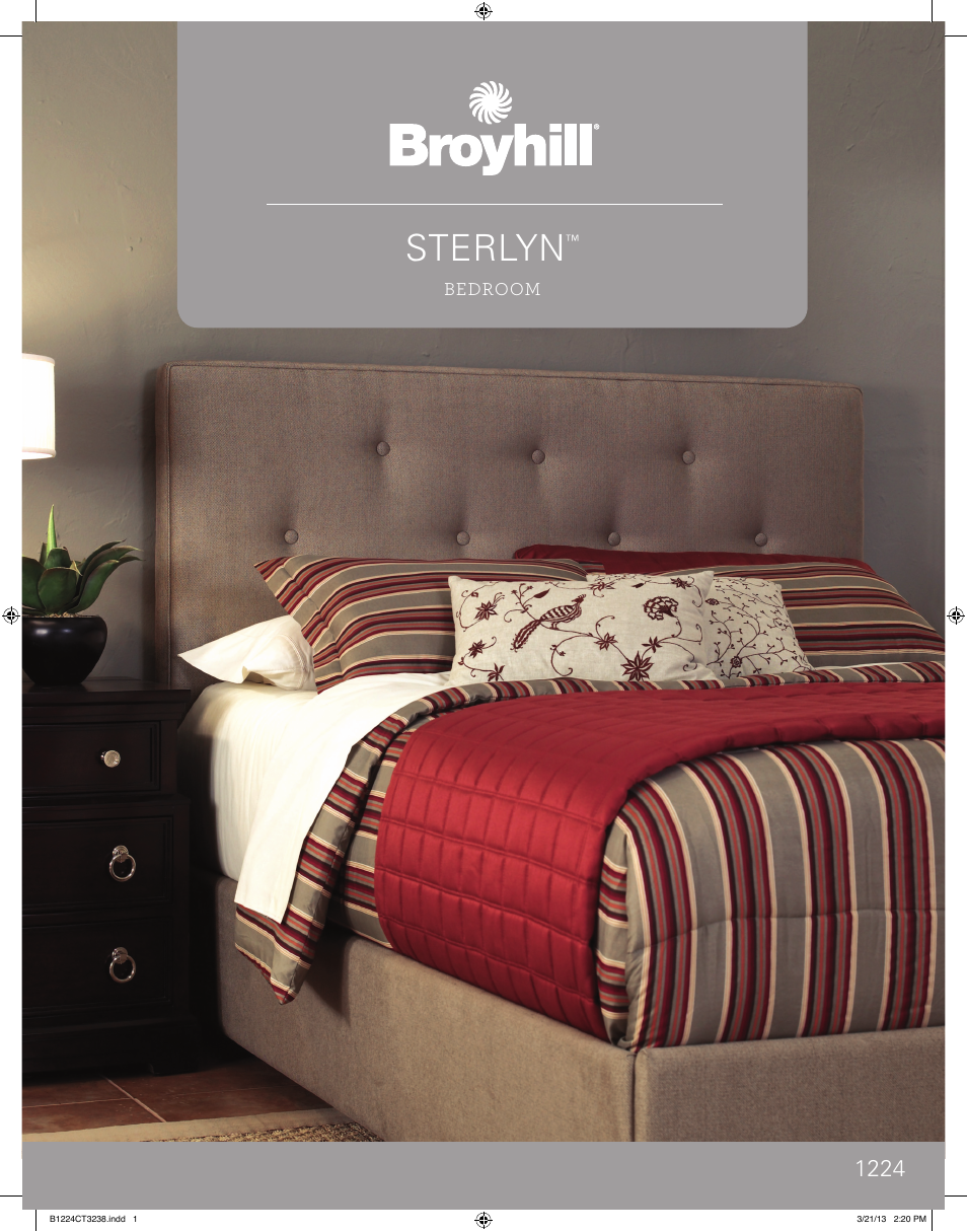 Sterlyn | Broyhill ANDRINA UPHOLSTERED BED Product Details User Manual | Page 5 / 8