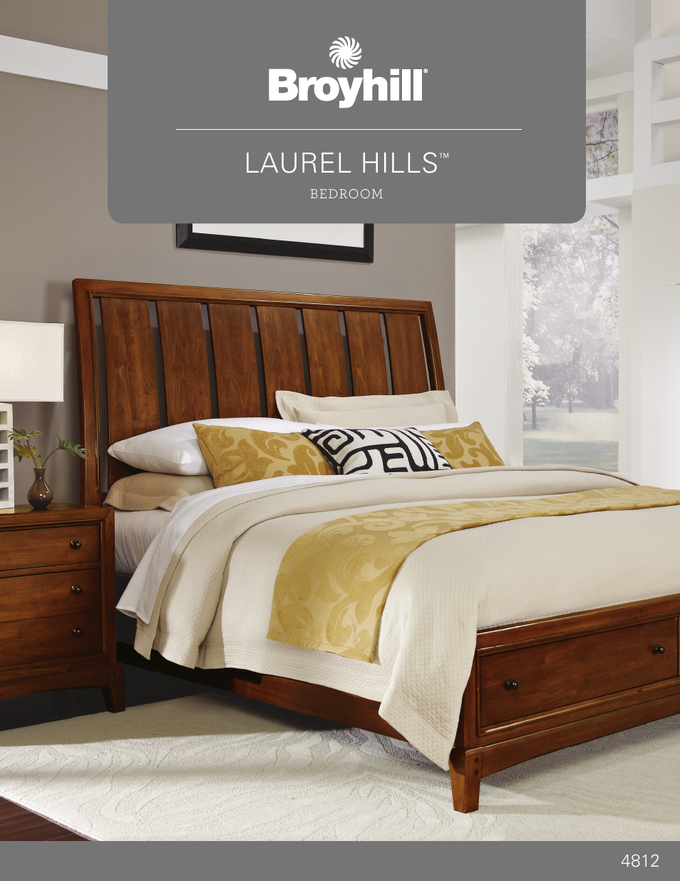 Broyhill LAUREL HILLS DRAWER DRESSER, CHEST, NIGHTSTAND Product Details User Manual | 4 pages