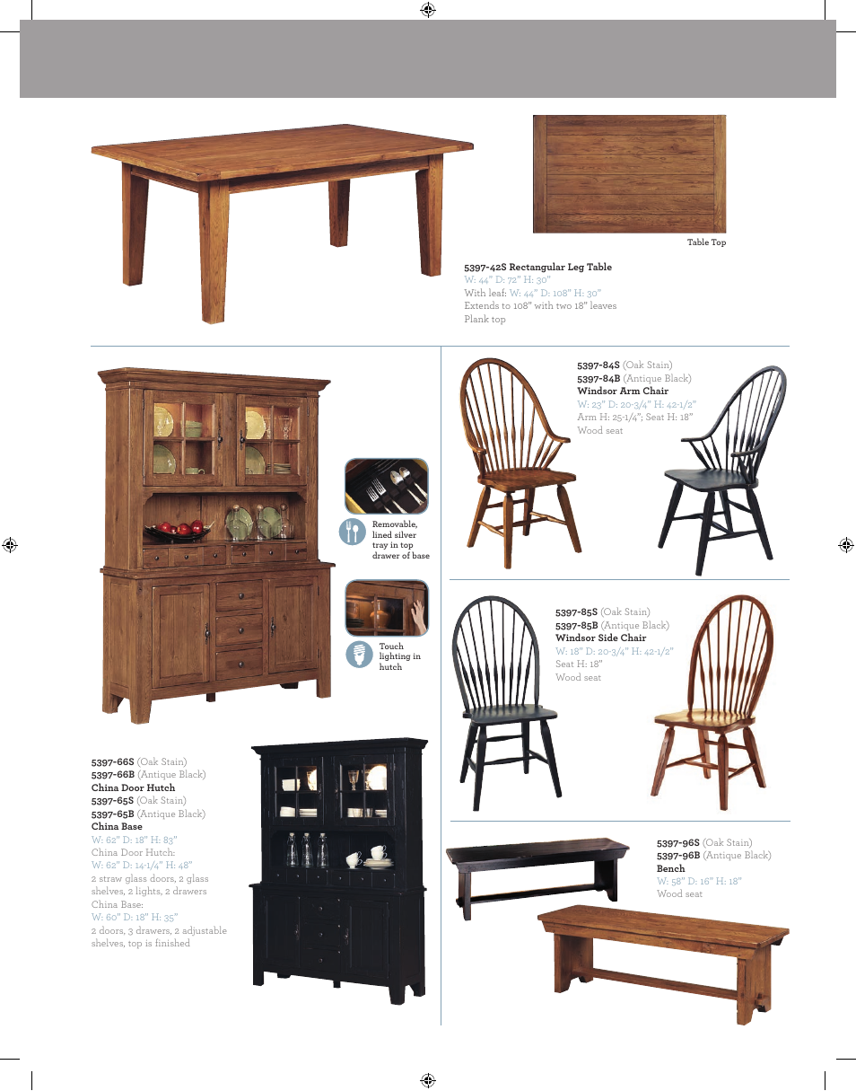 Broyhill ATTIC HEIRLOOMS CHINA BASE AND DOOR HUTCH Product Details User Manual | Page 3 / 8