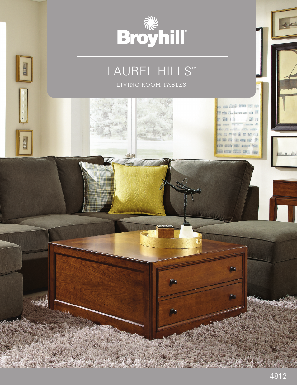 Broyhill LAUREL HILLS CHAIRSIDE CHEST Product Details User Manual | 2 pages