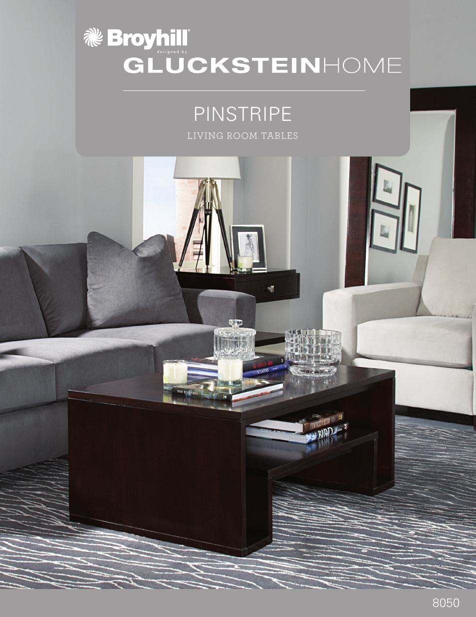 Broyhill PINSTRIPE END TABLE Product Details User Manual | 2 pages