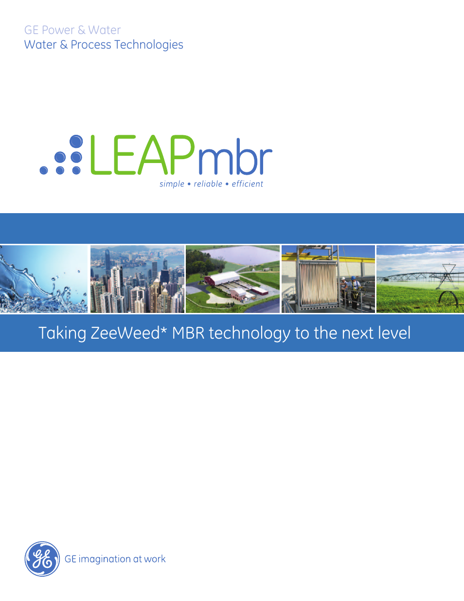 GE P&W Membrane Bioreactor (MBR) - LEAPmbr User Manual | 3 pages