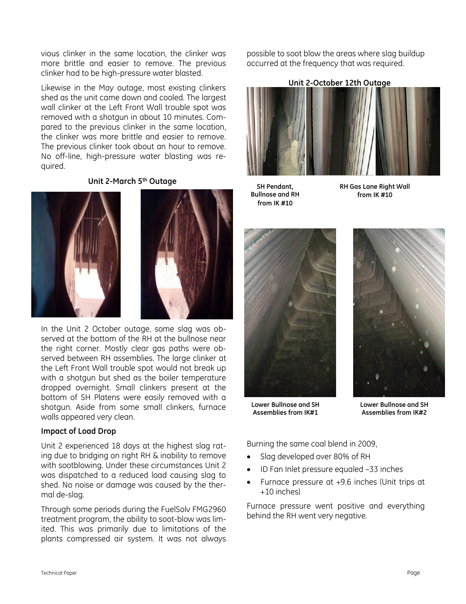 GE P&W FuelSolv - Slag Control Treatment Program at EKPC Spurlock Station User Manual | Page 7 / 9
