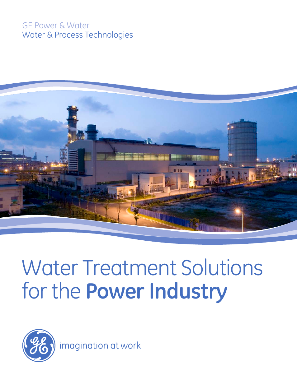 GE P&W FuelSolv - Water Treatment Solutions for the Power Industry User Manual | 8 pages