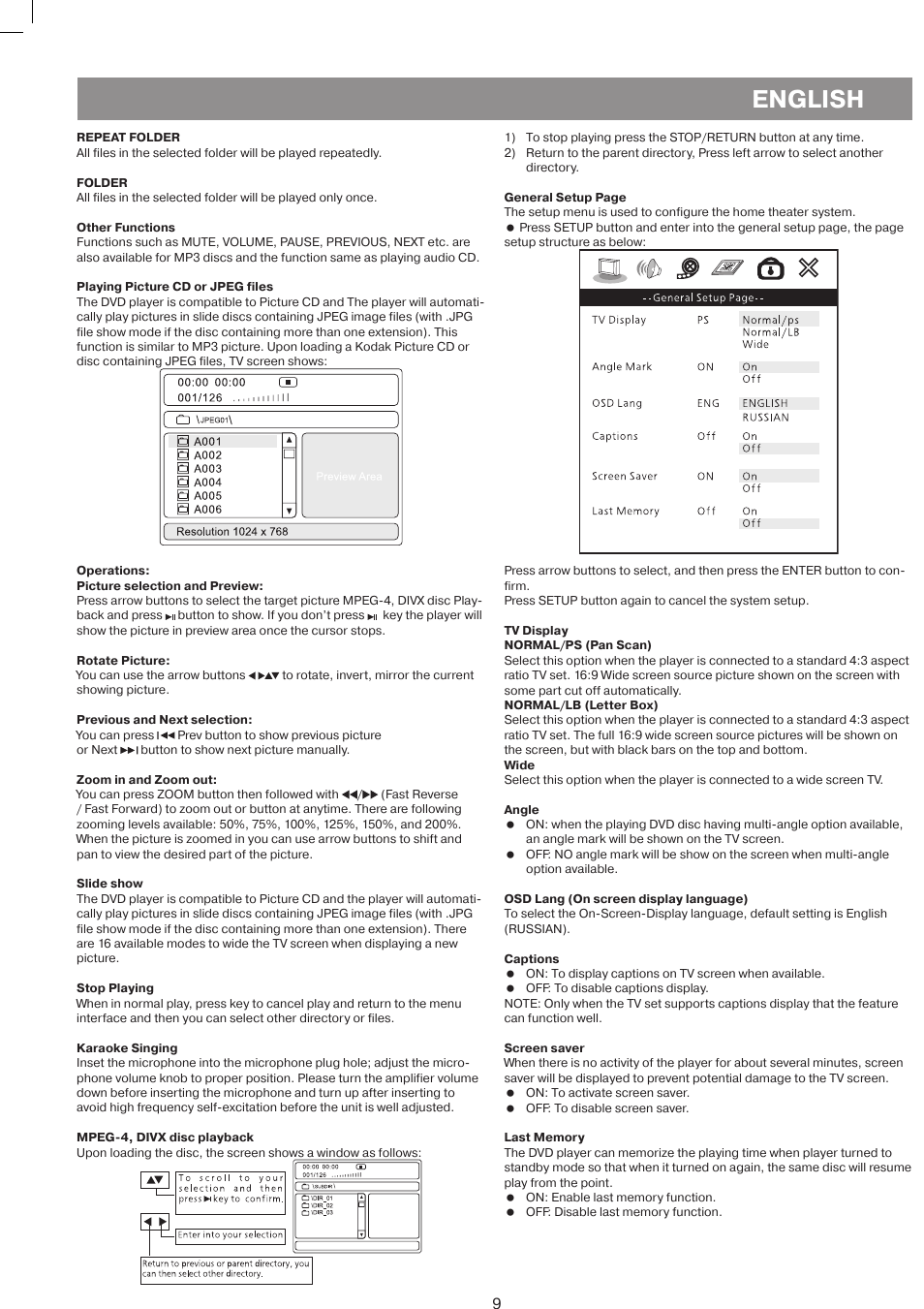 English | Vitek VT-4086 SR User Manual | Page 9 / 68