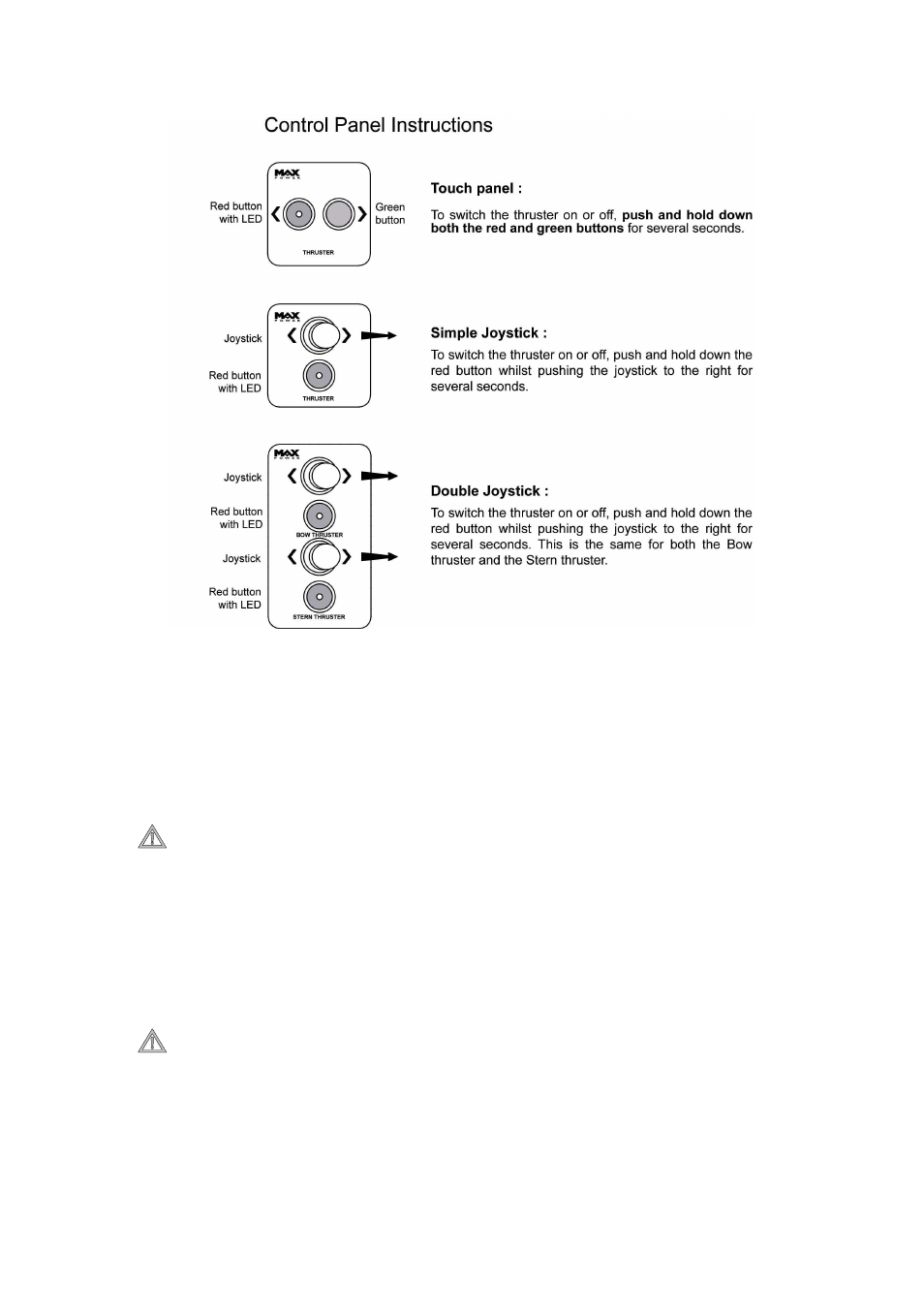 MAX Power CT45-IP Electric Tunnel Thruster User Manual | Page 9 / 19