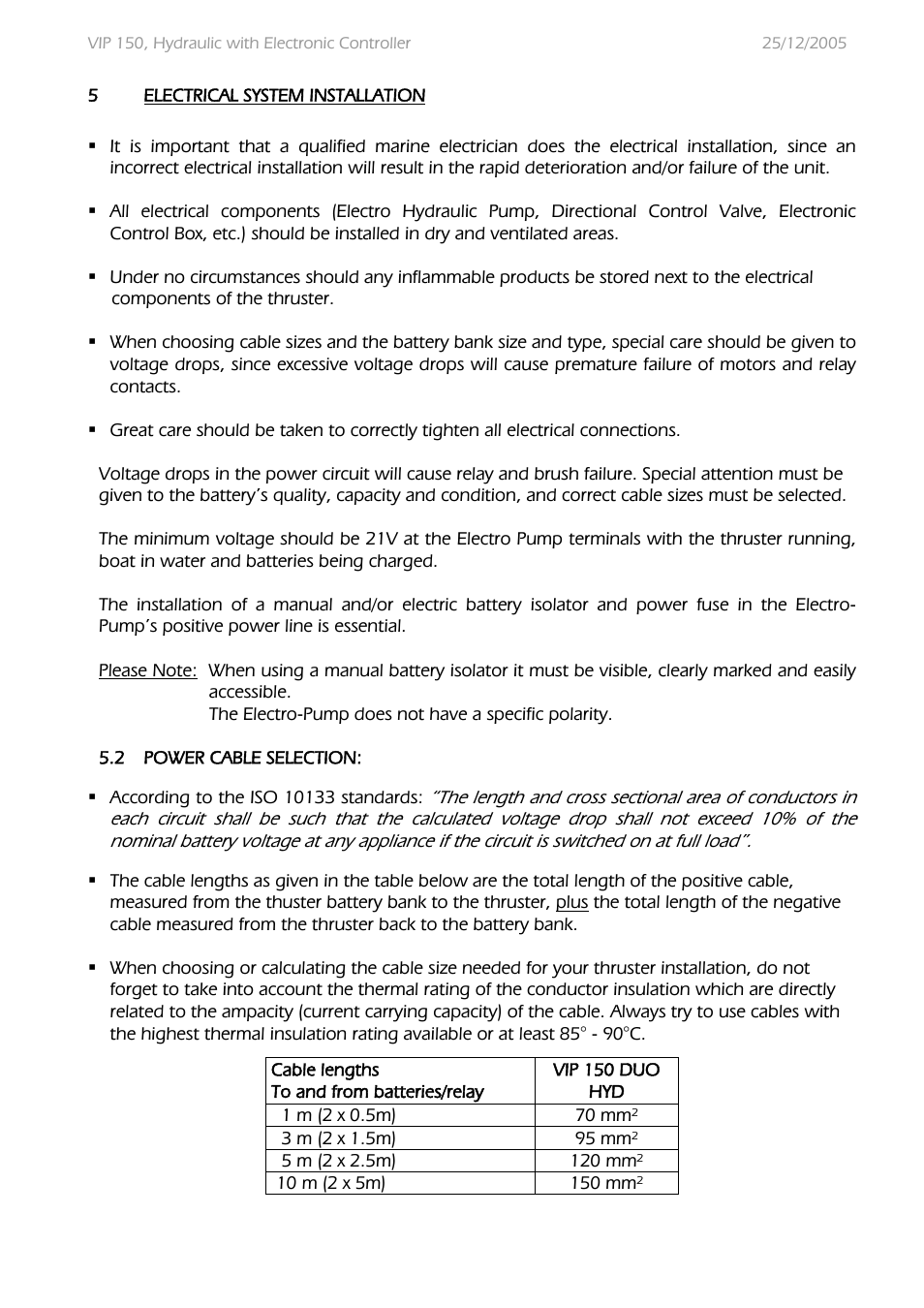 MAX Power VIP150-HYD User Manual | Page 11 / 32