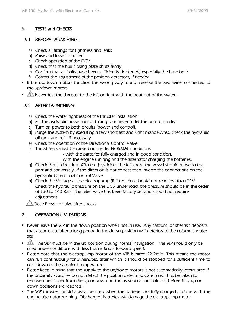 MAX Power VIP150-HYD User Manual | Page 17 / 32