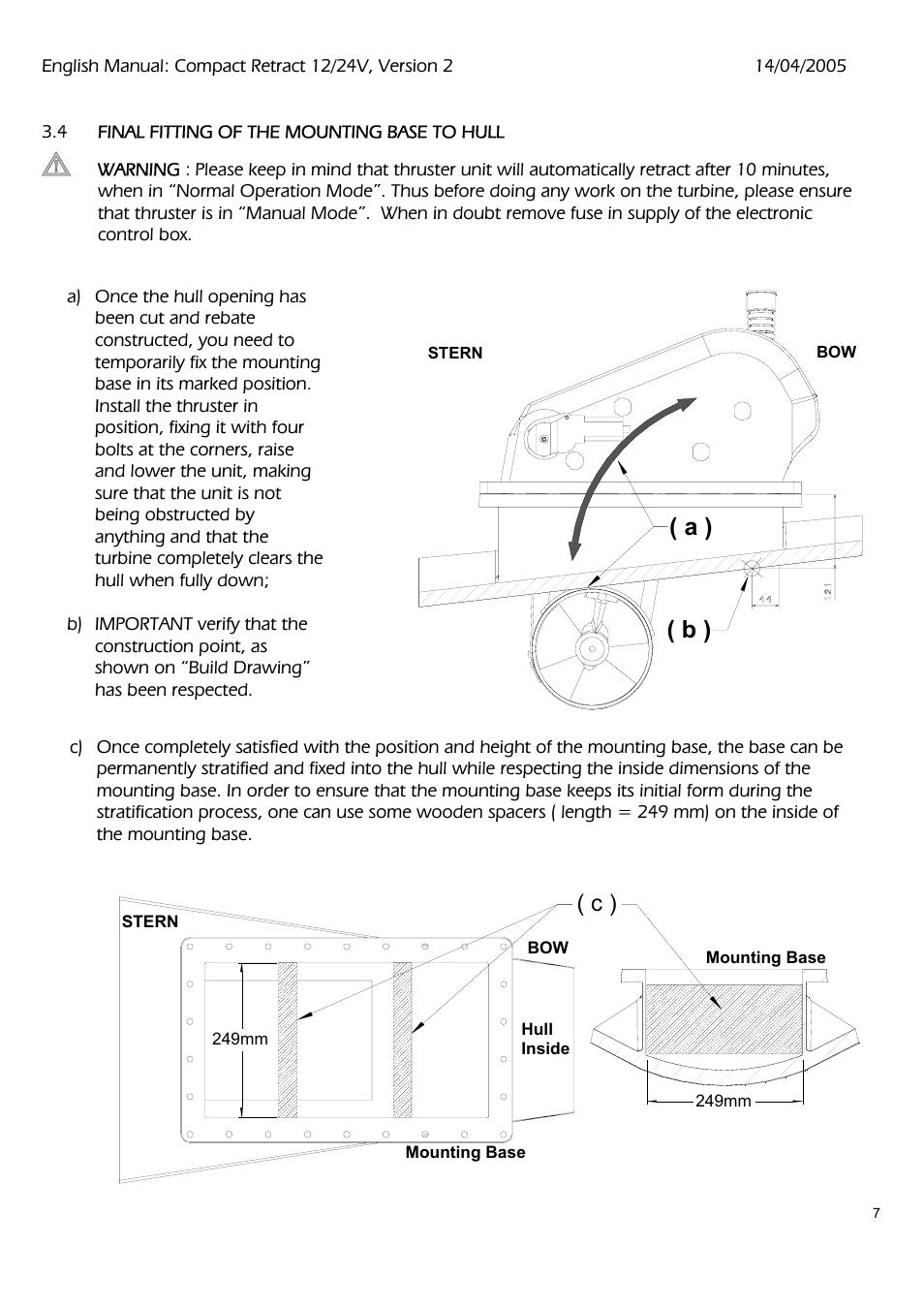 A ) ( b ) | MAX Power COMPACT User Manual | Page 7 / 21