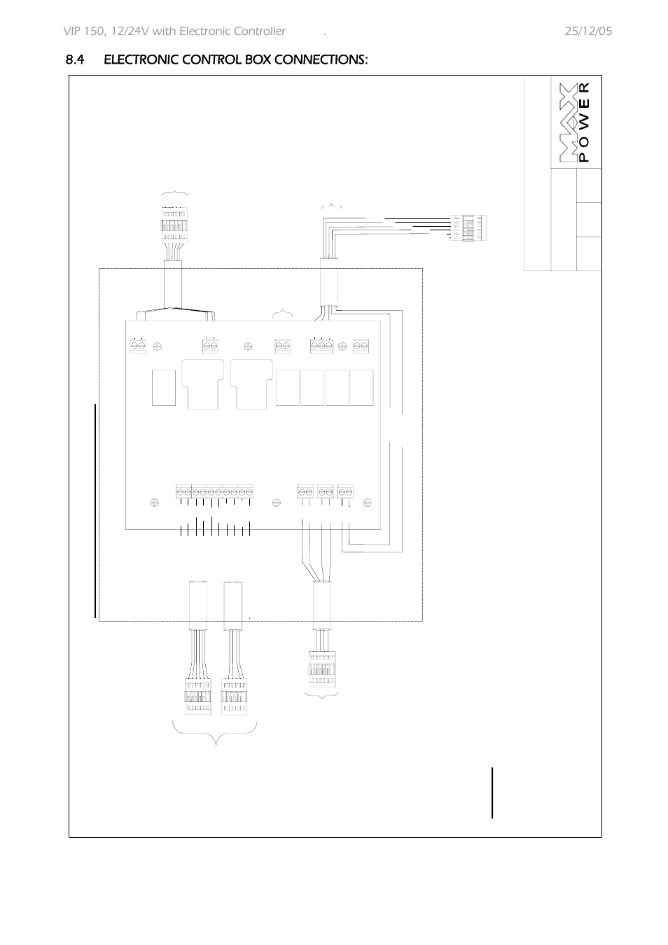 Vip electronic control box | MAX Power VIP 150 Electric Retractable Thruster User Manual | Page 20 / 29