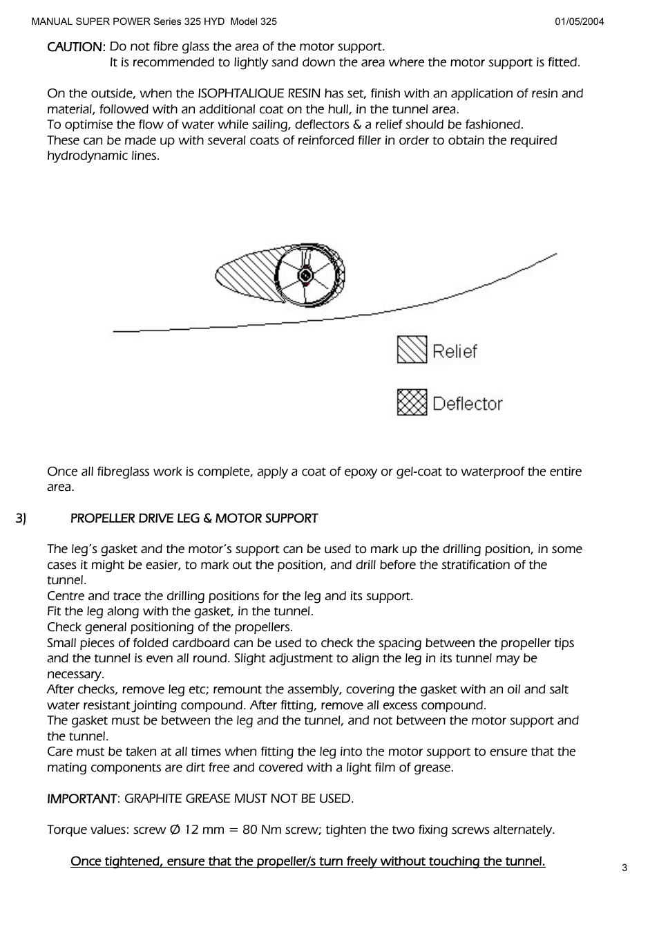 MAX Power HYD325_325 Hydraulic Tunnel Thruster User Manual | Page 4 / 20