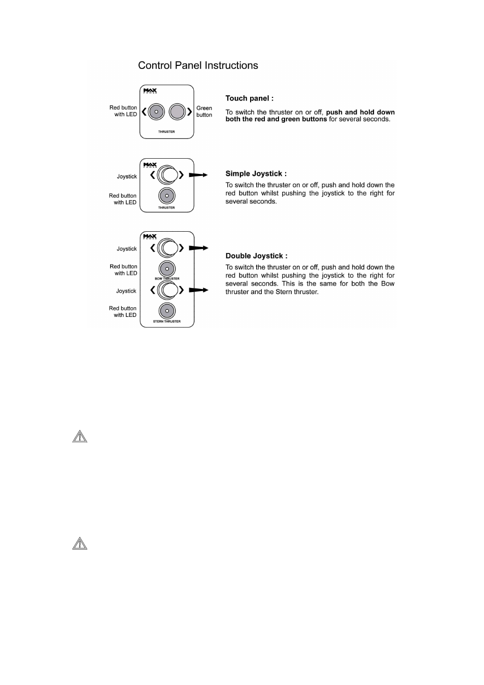 MAX Power CT80-IP Electric Tunnel Thruster User Manual | Page 9 / 19