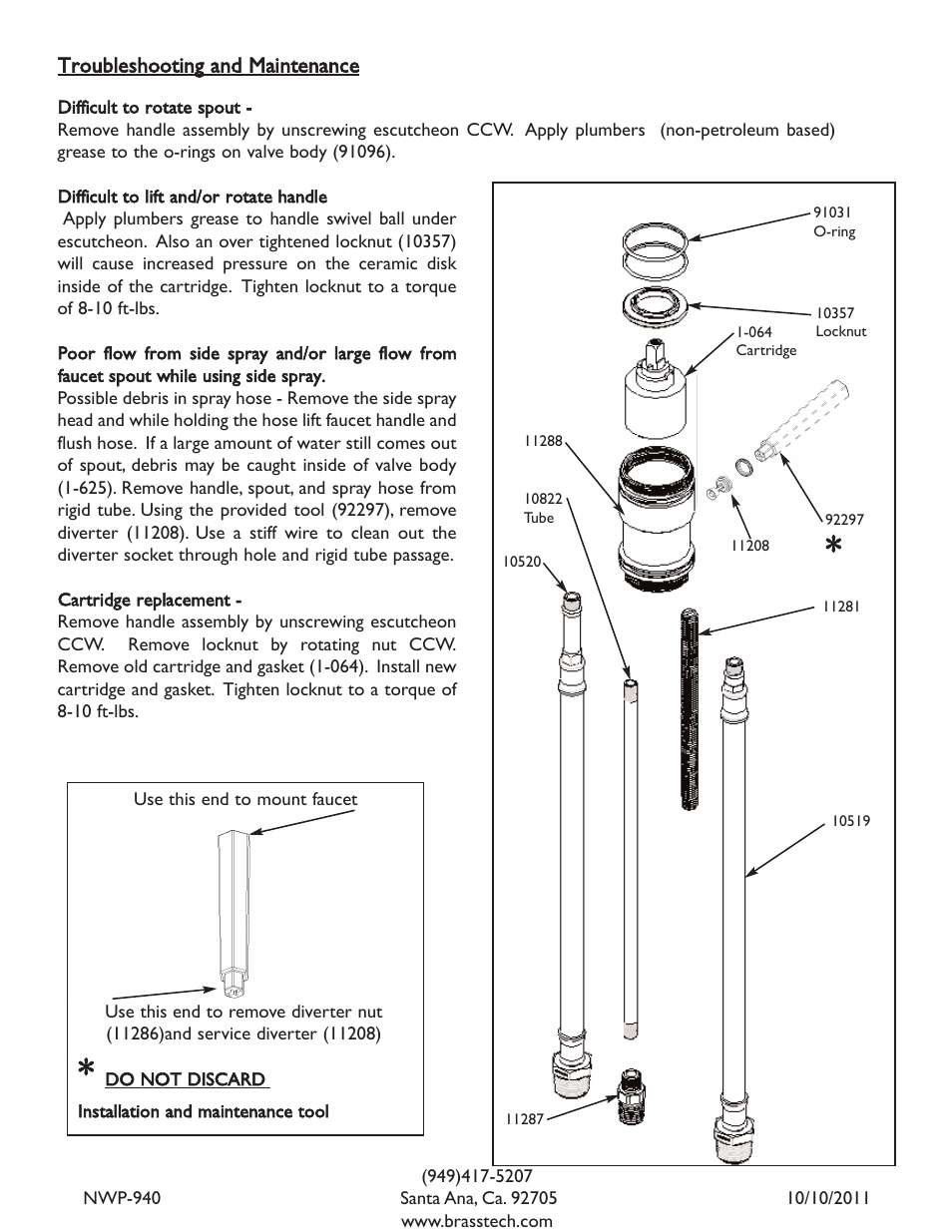 Newport Brass 941 User Manual | Page 3 / 3