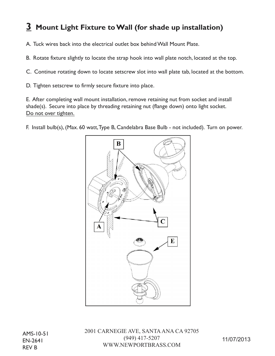 Newport Brass 29-52 User Manual | Page 4 / 4