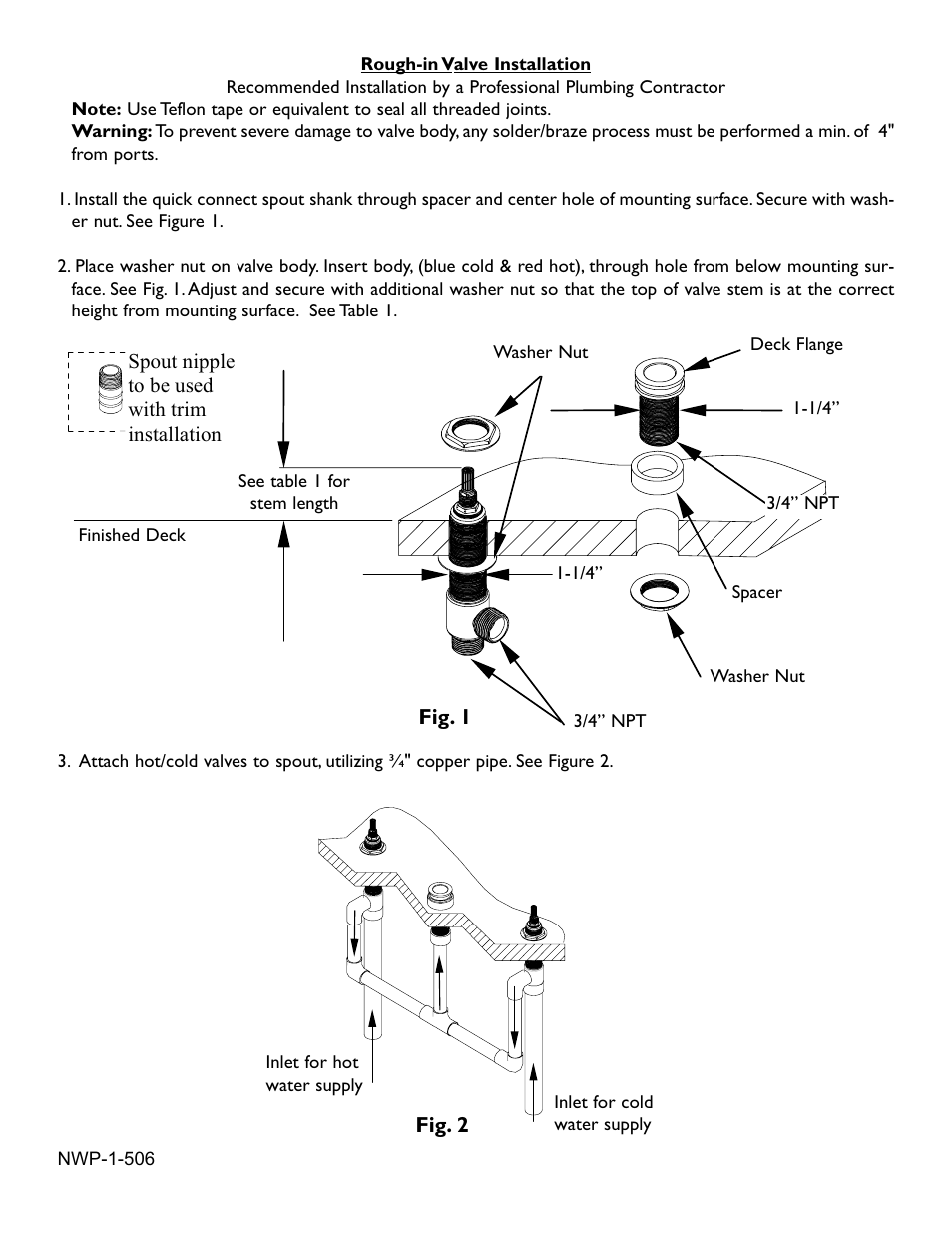 Newport Brass 3-906 Kayan User Manual | Page 2 / 4