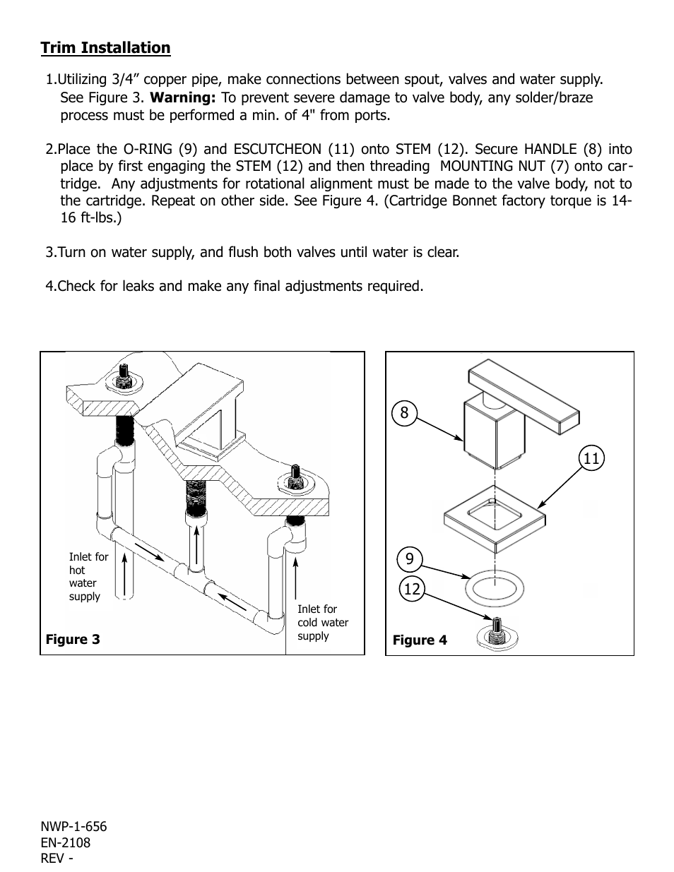 Newport Brass 2566 Skylar User Manual | Page 3 / 3