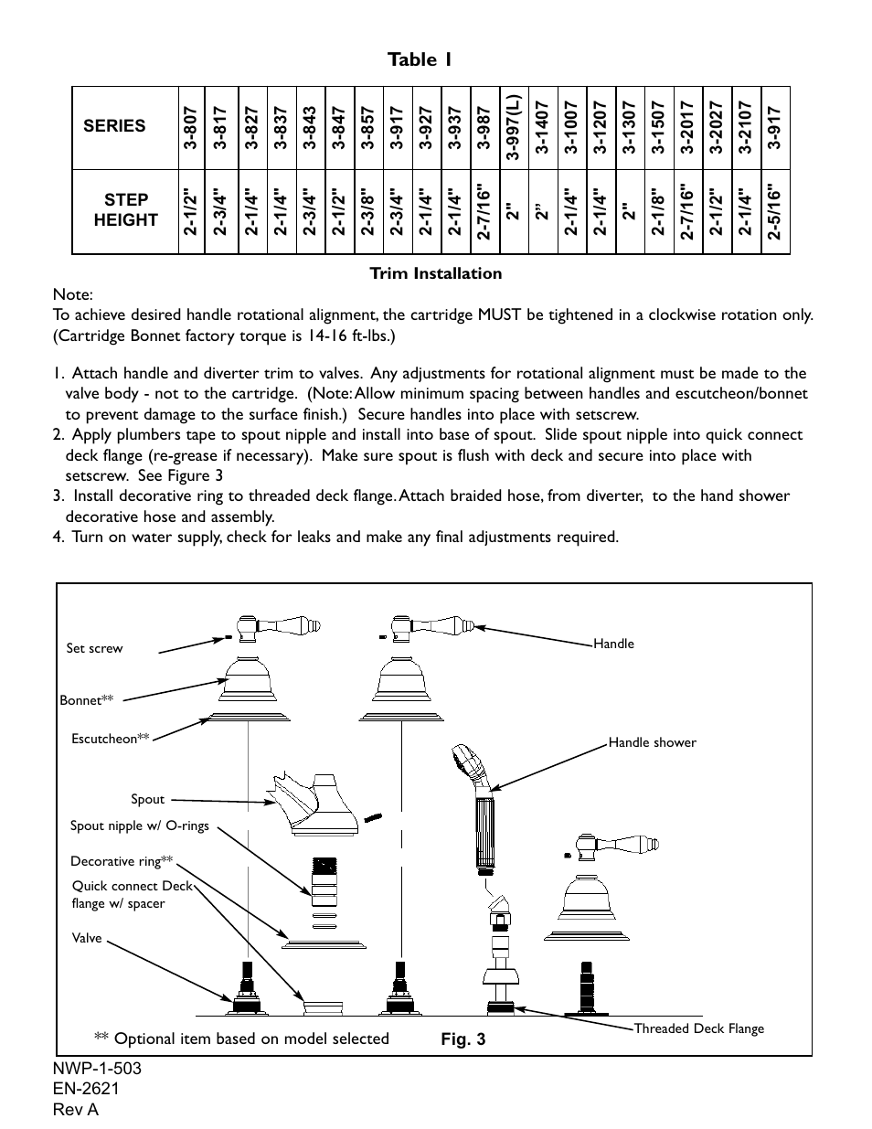 Newport Brass 3-997L East Linear User Manual | Page 3 / 4