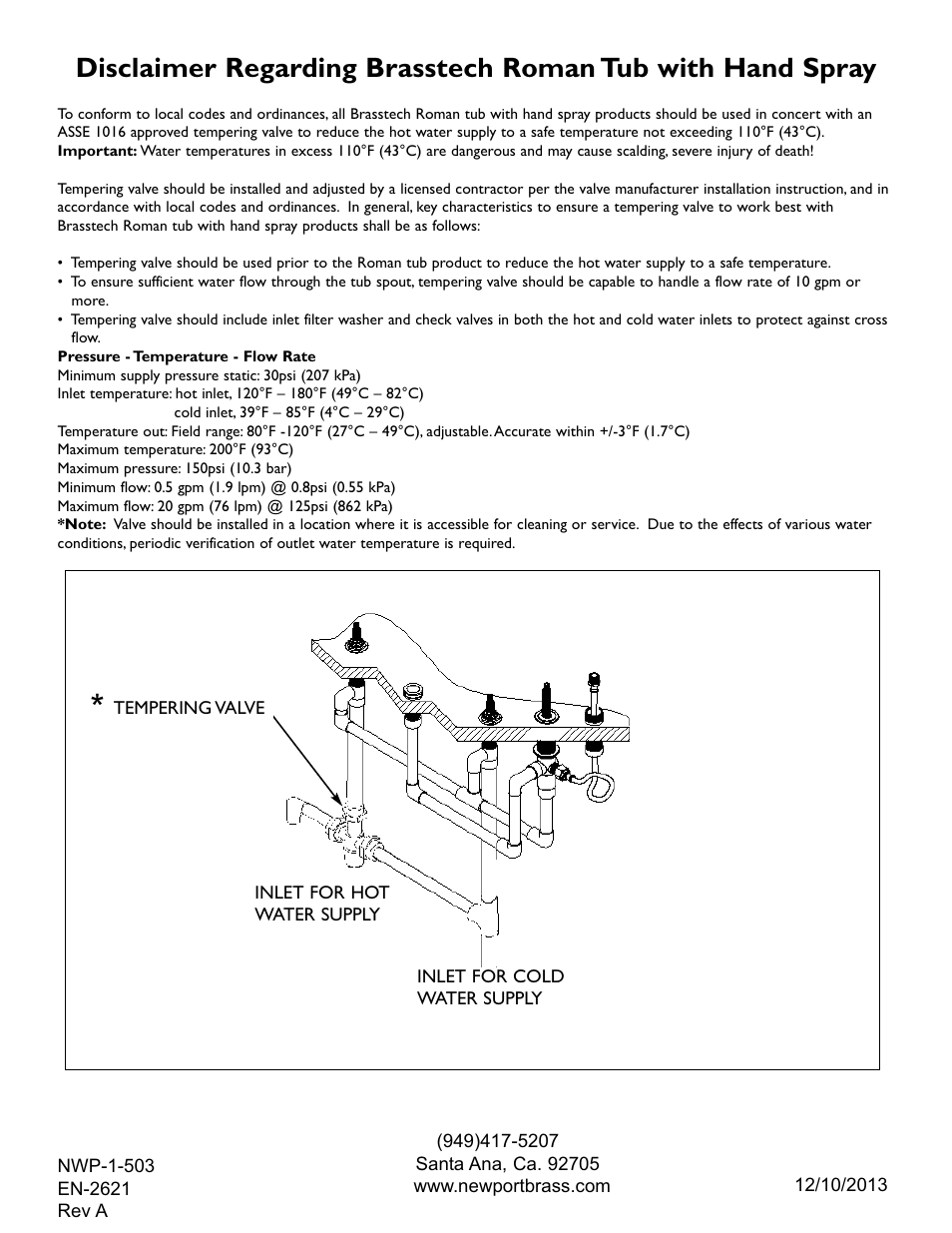 Newport Brass 3-997L East Linear User Manual | Page 4 / 4