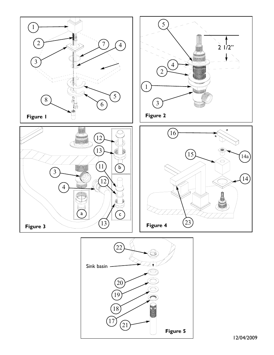 Newport Brass 2030 Cube 2 User Manual | Page 3 / 4