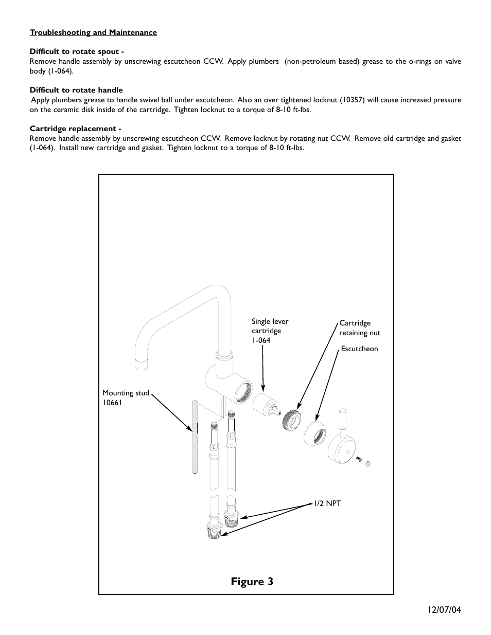 Figure 3 | Newport Brass 9401 User Manual | Page 3 / 4