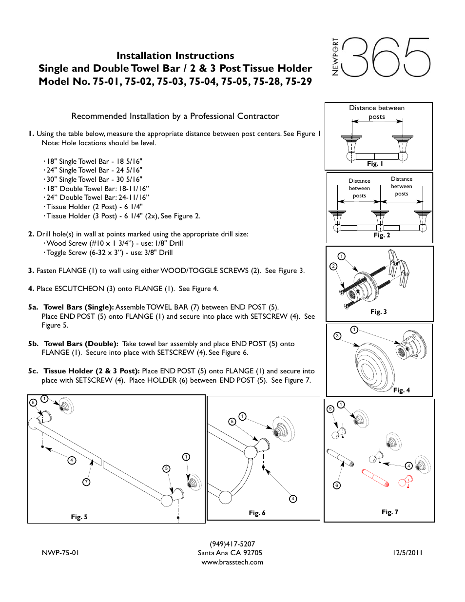 Newport Brass 75-28 User Manual | 1 page