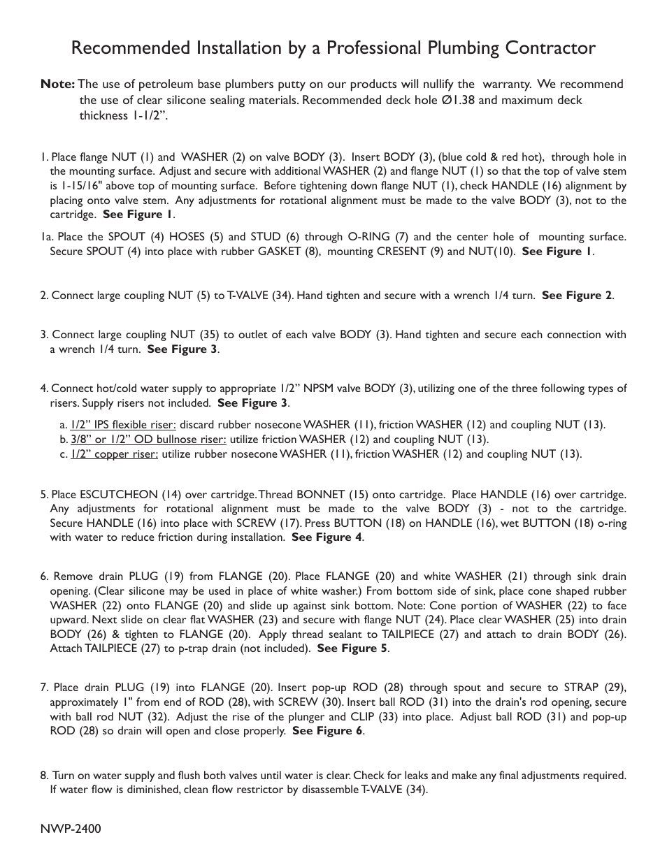 Newport Brass 2410 Aylesbury User Manual | Page 2 / 3