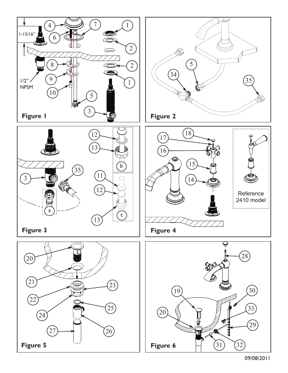 Newport Brass 2410 Aylesbury User Manual | Page 3 / 3