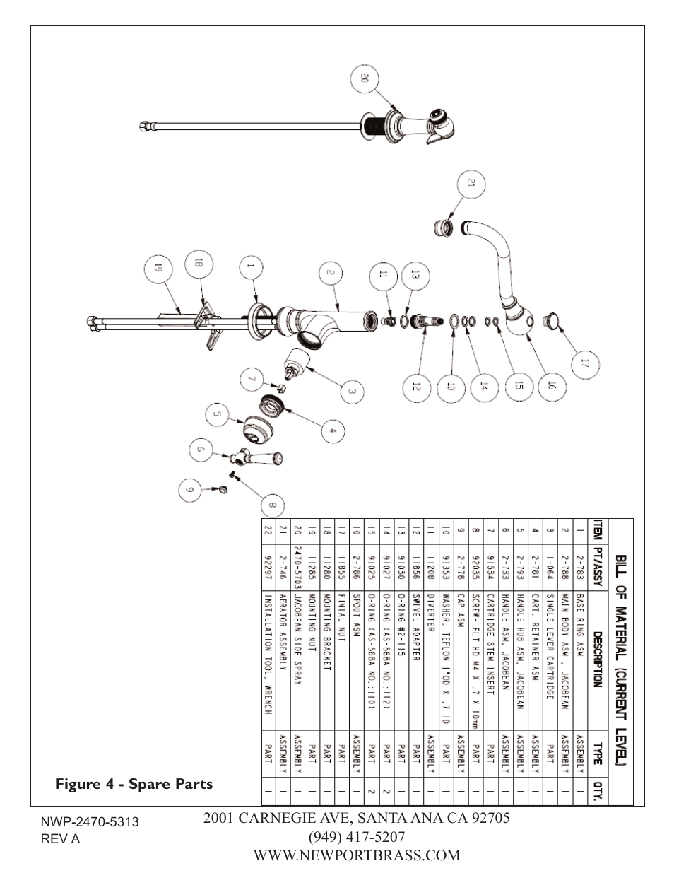 Newport Brass 2470-5313 User Manual | Page 3 / 3