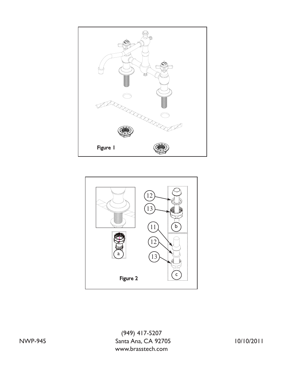 Newport Brass 9451 User Manual | Page 3 / 3