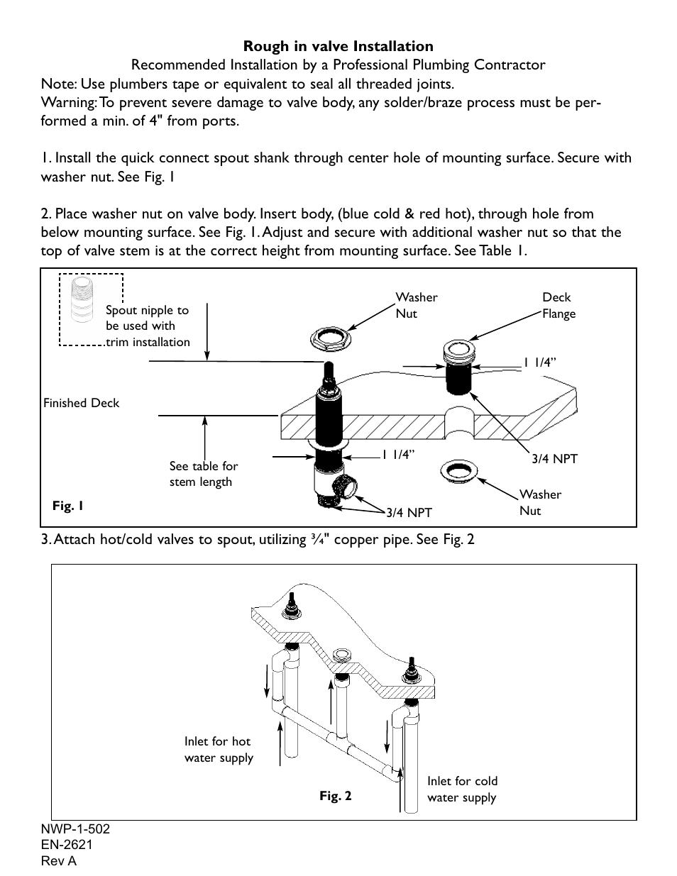 Newport Brass 3-996L East Linear User Manual | Page 2 / 3