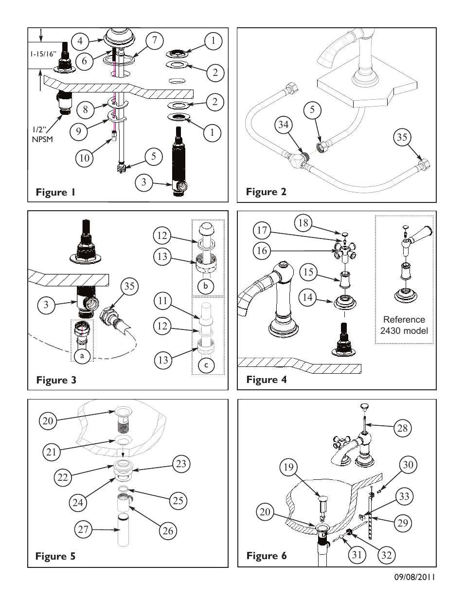 Newport Brass 2430 Aylesbury User Manual | Page 3 / 3