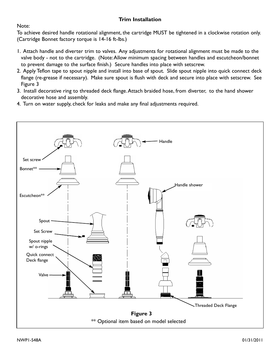 Newport Brass 3-1687 Virginia User Manual | Page 3 / 4