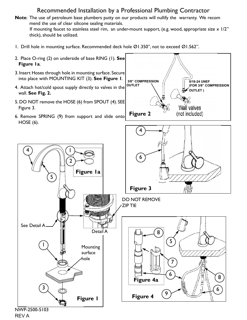 Newport Brass 2500-5103 User Manual | Page 2 / 3