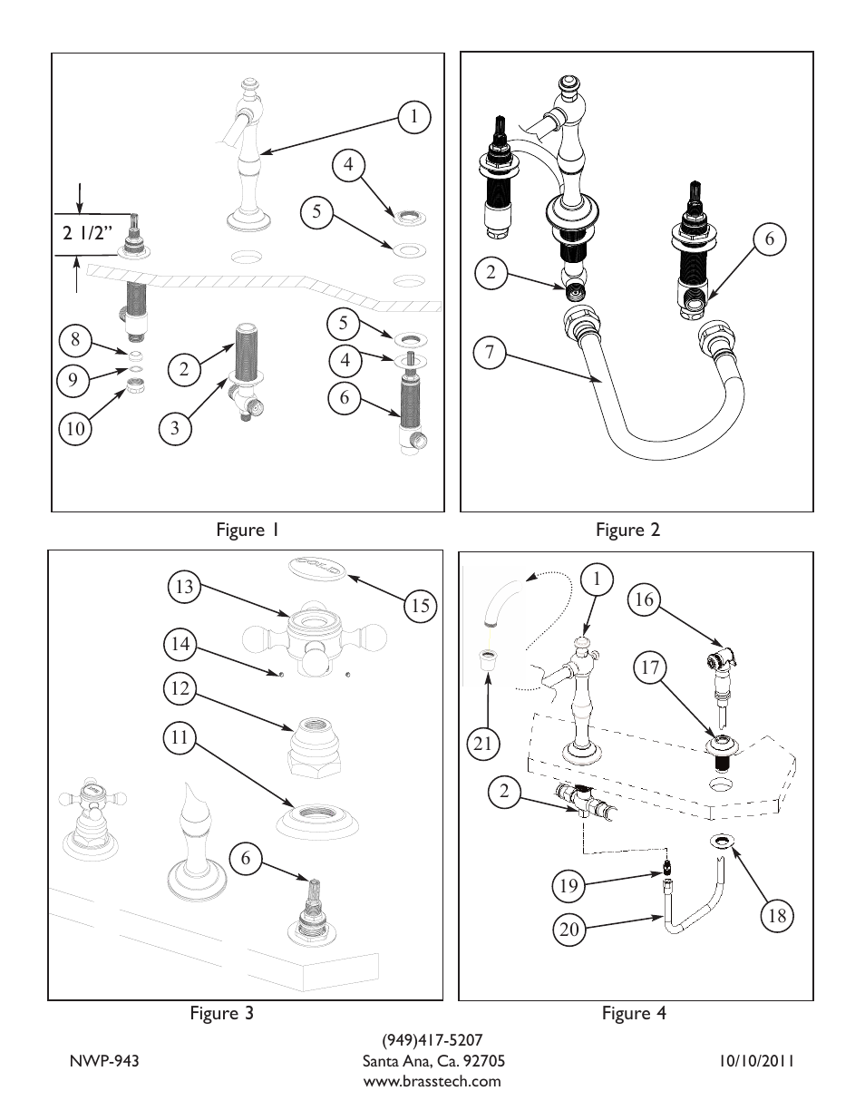 Newport Brass 943 User Manual | Page 3 / 3