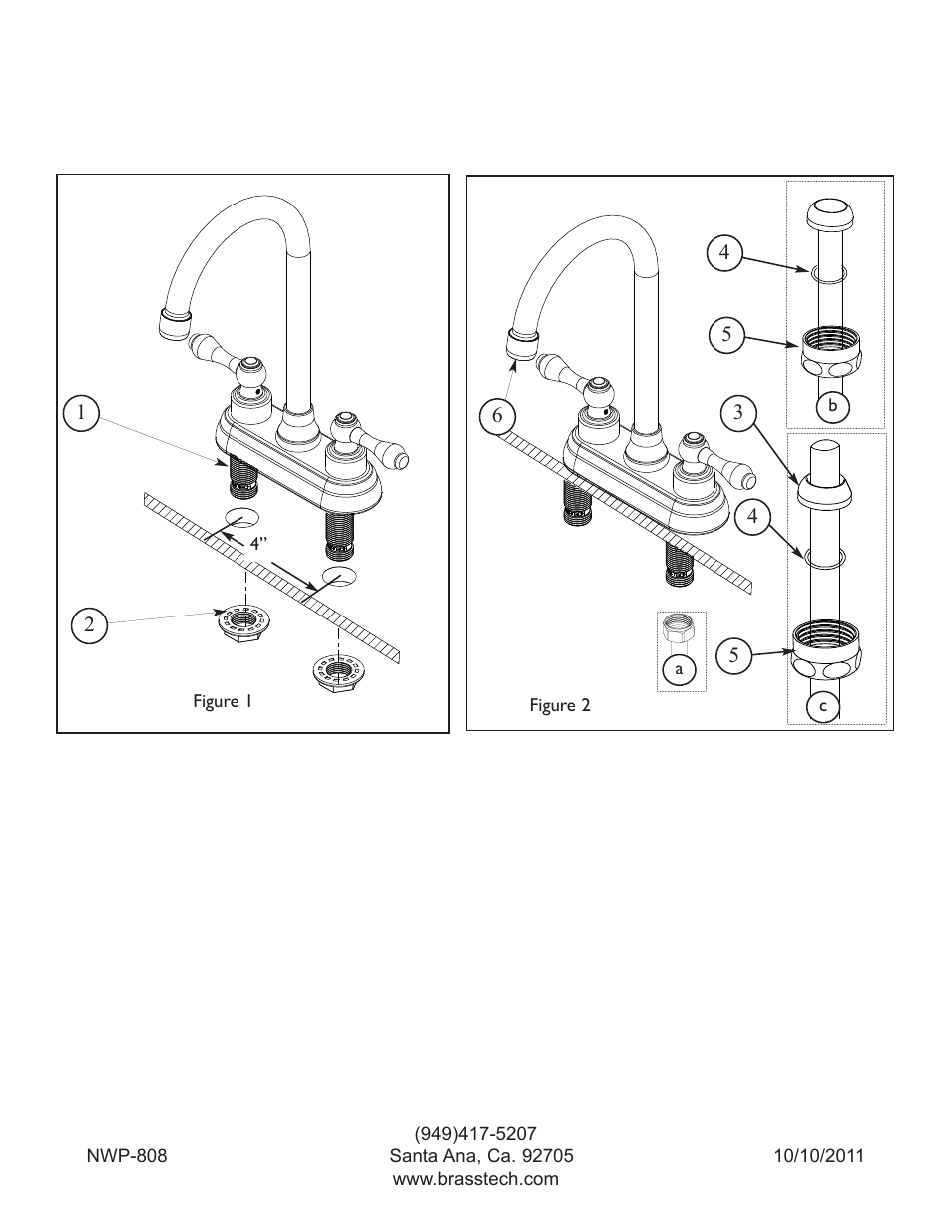 Newport Brass 808 User Manual | Page 3 / 3